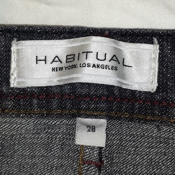 Tory Burch Habitual Blackout‎ Straight Leg Jeans 28 - Picture 4 of 11